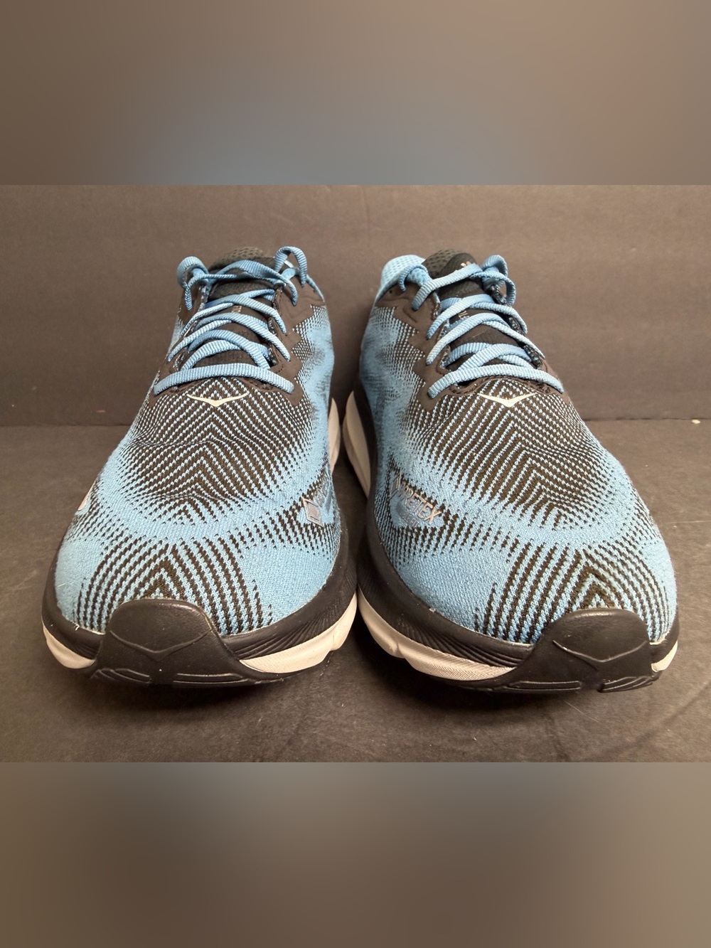 HOKA Clifton 9 GORE-TEX Shoes Mens Size 11.5 D Blue Black Sneakers WORN ONCE - Picture 4 of 12